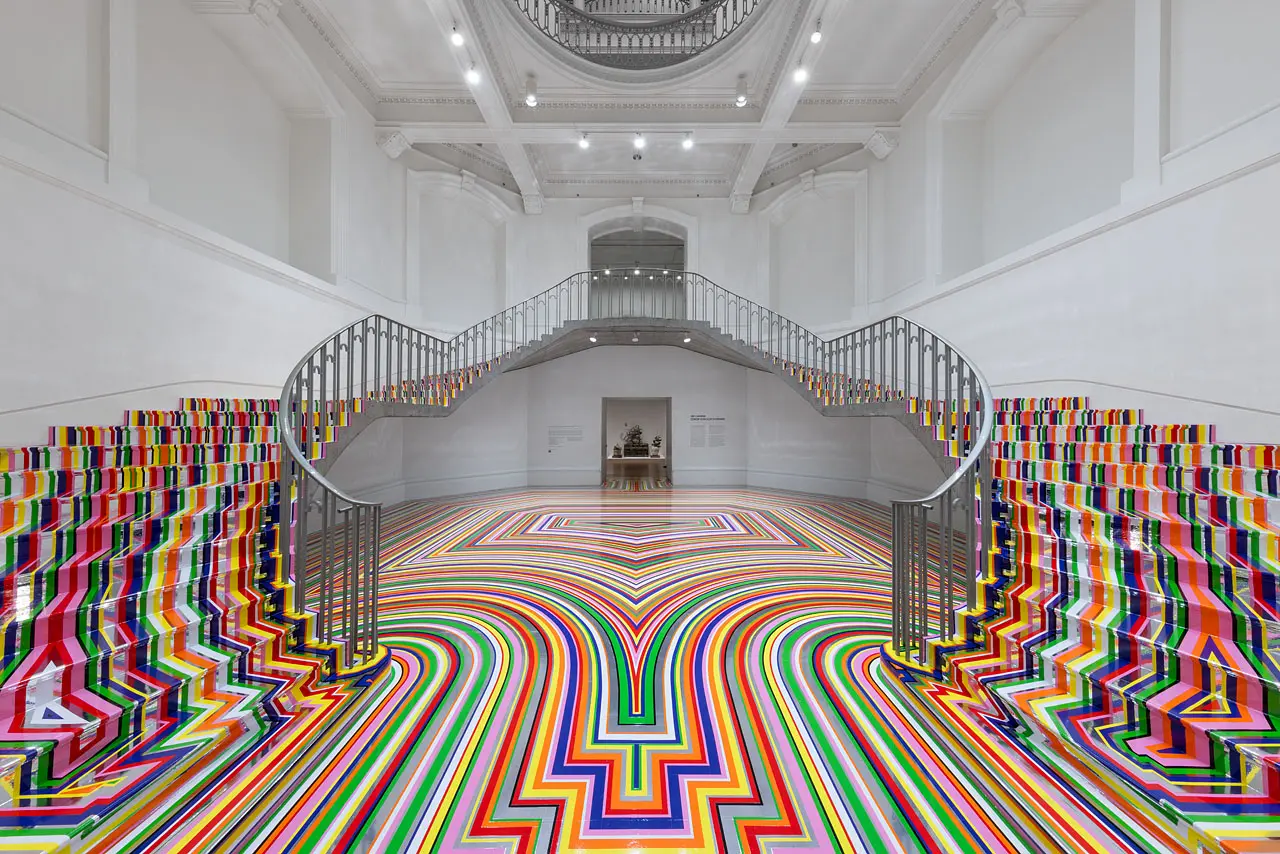 Exhibition: Jim Lambie: Zobop (Colour-Chrome)