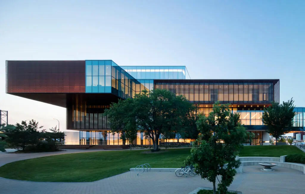 A photograph of the Remai Modern in Saskatchewan.