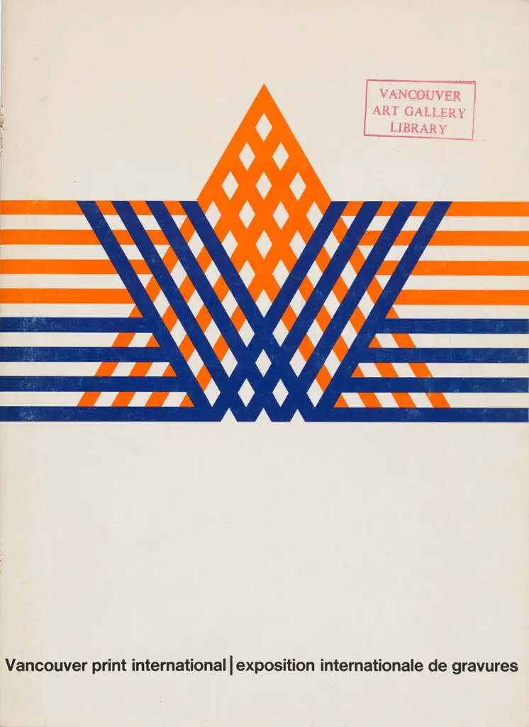 A photograph of the cover of an exhibition catalogue