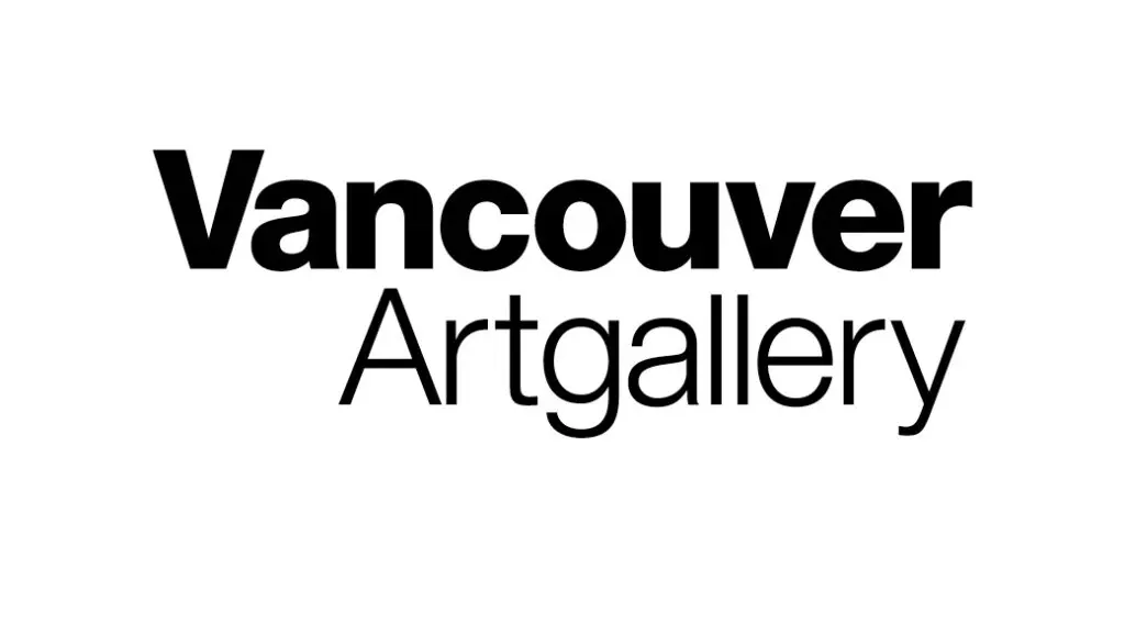 Vancouver Art Gallery logo in black