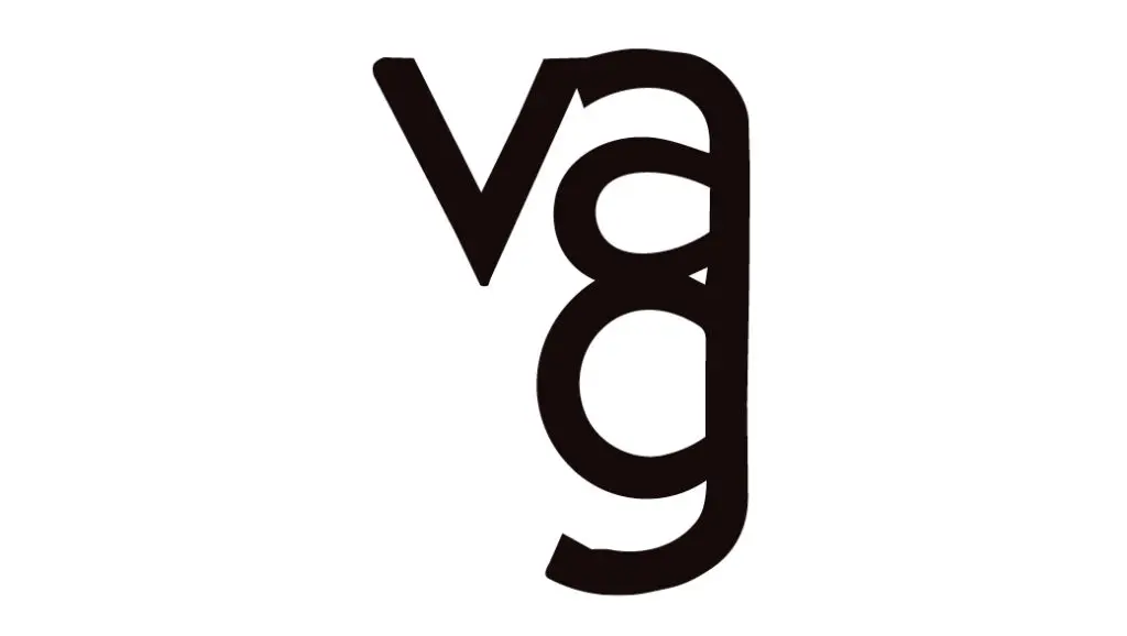 The Gallery's logo from 1962 with vag in lowercase.