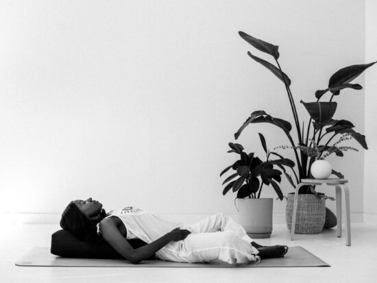Person lying down