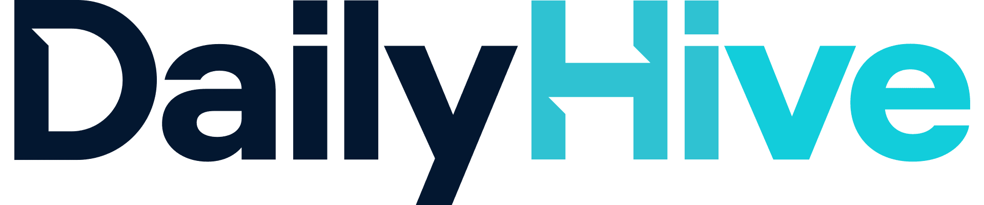 Daily Hive's text logo with "Daily" in dark blue and "Hive" in a lighter blue